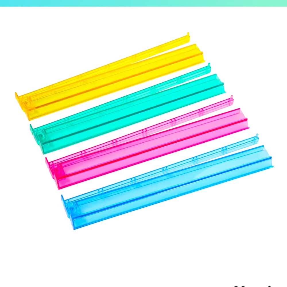 Mahjong Acrylic Racks with Pushers set of 4